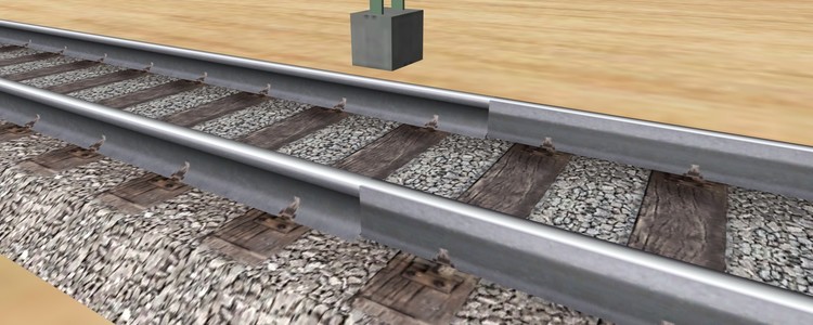 Übergang von Gleis 2200 auf 2205, Märklin K Gleis.jpg