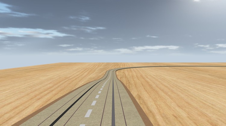 Faller, Straße mit Steigung, 2 Spuren, Bild 2.jpg