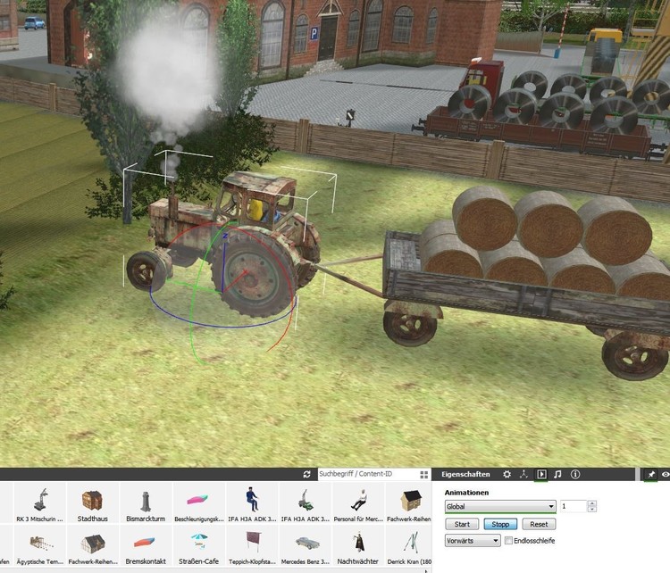 Traktor hört nicht auf zu rauchen.JPG