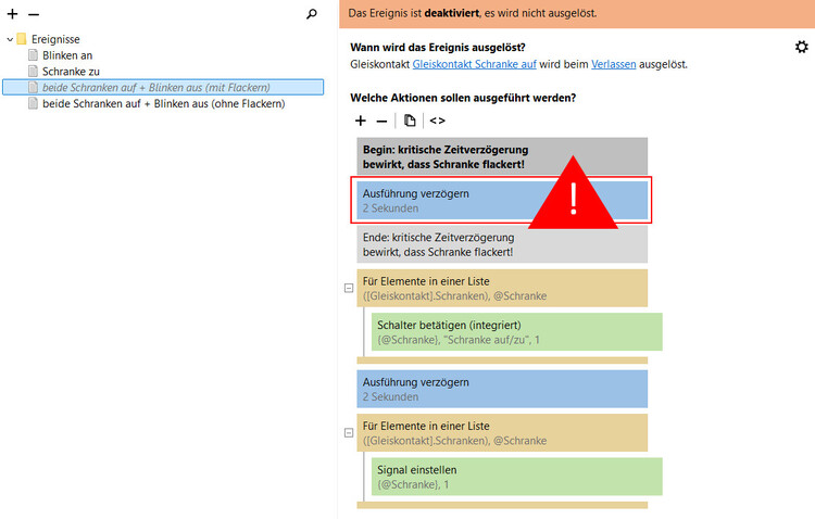 Schranken öffnen und Ampeln aus mit Verzögerung mit Flackern.jpg